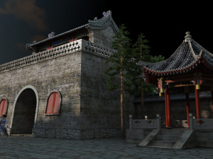 ancient city 3D मॉडल