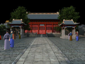 ville antique Modèle 3D