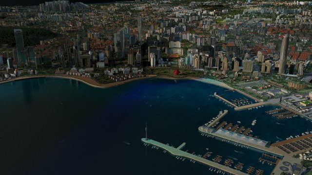 city building Model 3D .c4d .max .obj .3ds .fbx .stl .blend