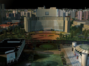 city building Model 3D