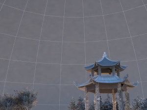 gazebo Modelo 3D