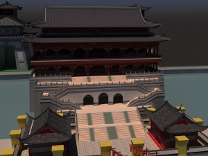 ancient building 3D 모델