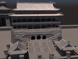 ancient building 3D Model