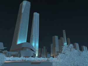 city building Model 3D