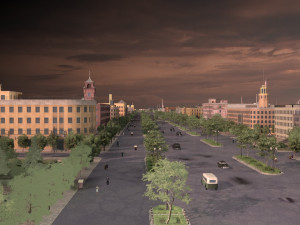 city building Modèle 3D