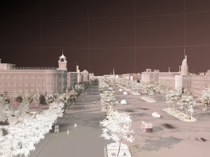 city building Modèle 3D