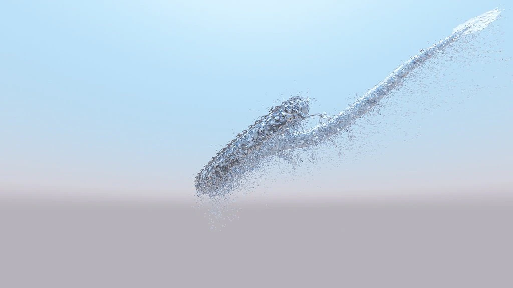 water dragon 3D Model .c4d .max .obj .3ds .fbx .stl .blend 
