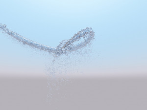water dragon 3D-Modell