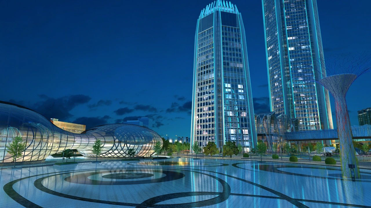 city building 3D Model .c4d .max .obj .3ds .fbx .stl .blend 