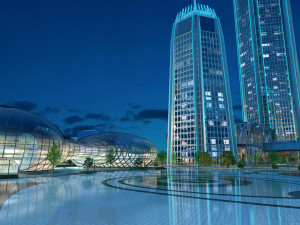 city building Model 3D