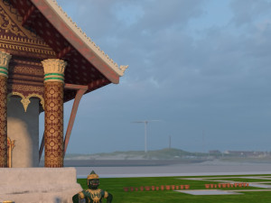 temple Model 3D