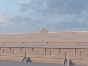 temple 3D Model