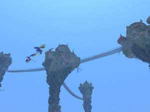 sky castle Model 3D