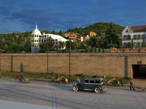 construção da cidade Modelo 3D