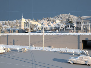 city building 3D 모델