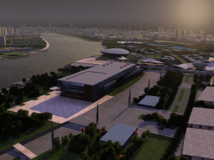 pudong 3Dモデル