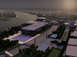 pudong 3D Model