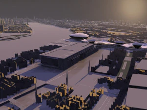 pudong 3D Model