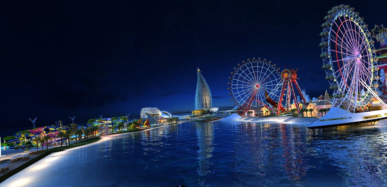ocean park 3D Model .c4d .max .obj .3ds .fbx .stl .blend