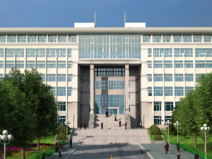 university 3Dモデル