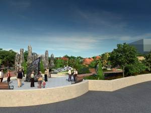 public park Modelo 3D