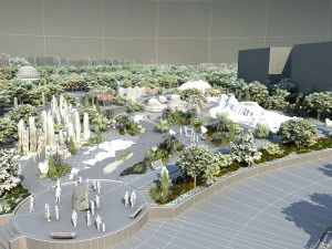 public park 3D Model