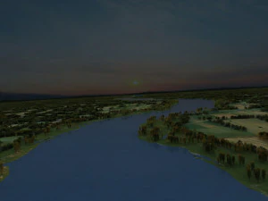 river view 3D Model