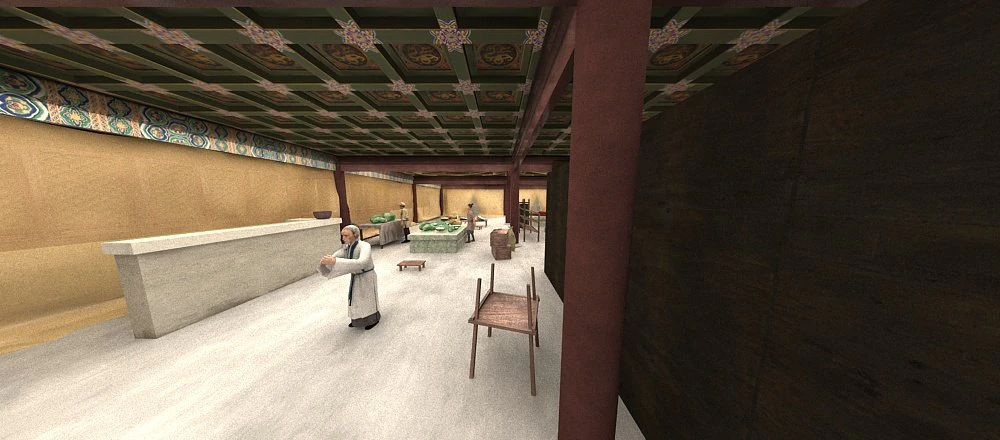 ancient wine shop 3D Model .c4d .max .obj .3ds .fbx .stl .blend 
