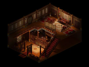 ancient bank 3D Model