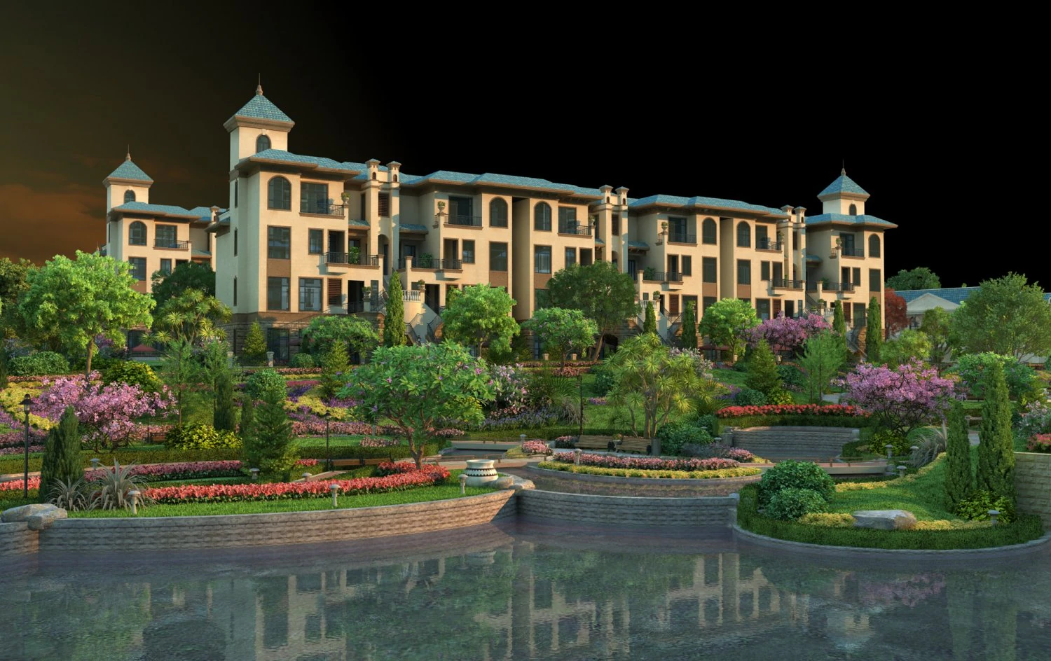 city building 3D Model .c4d .max .obj .3ds .fbx .stl .blend 