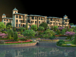 edificio cittadino Modello 3D