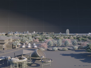city building Model 3D