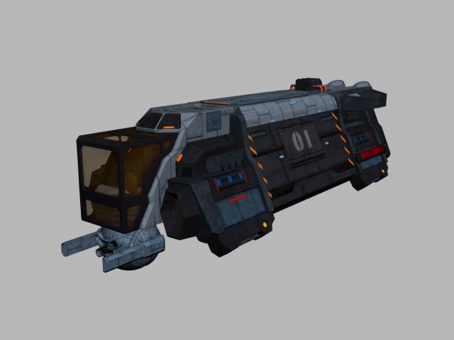 transport vehicle 3D 模型 .c4d .max .obj .3ds .fbx .stl .blend 