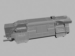 transport vehicle 3D Model