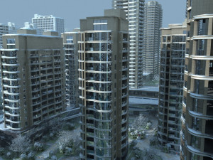 city building 3D Модель