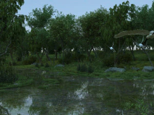 wetlands 3D Model