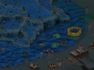 spa resort 3D Model