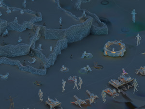 spa resort Model 3D