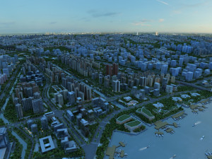 city building 3Dモデル