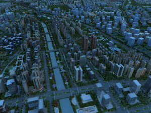 city building Model 3D