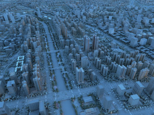 city building Model 3D