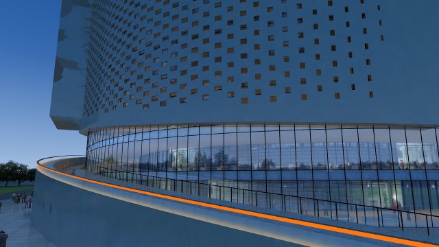 city building Model 3D .c4d .max .obj .3ds .fbx .stl .blend 