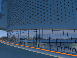 constru&ccedil;&atilde;o da cidade Modelo 3D