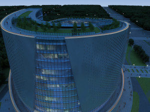 city building Model 3D