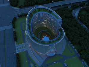 city building Model 3D