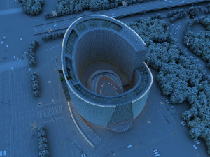 city building Model 3D