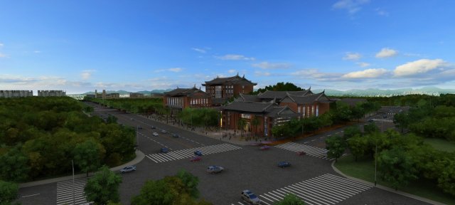 ancient architecture Model 3D .c4d .max .obj .3ds .fbx .stl .blend 