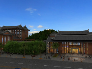ancient architecture Model 3D