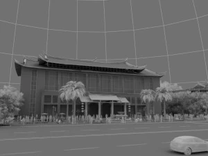 ancient architecture 3D Model