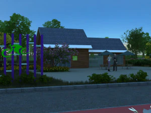 도시 건물 3D 모델